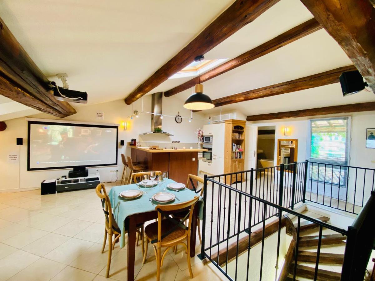 "Gigi" Superbe Loft En Plein Coeur De Sete - Terrasse Apartment Luaran gambar