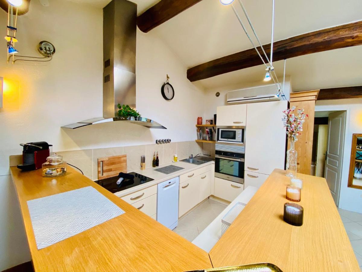 "Gigi" Superbe Loft En Plein Coeur De Sete - Terrasse Apartment Luaran gambar
