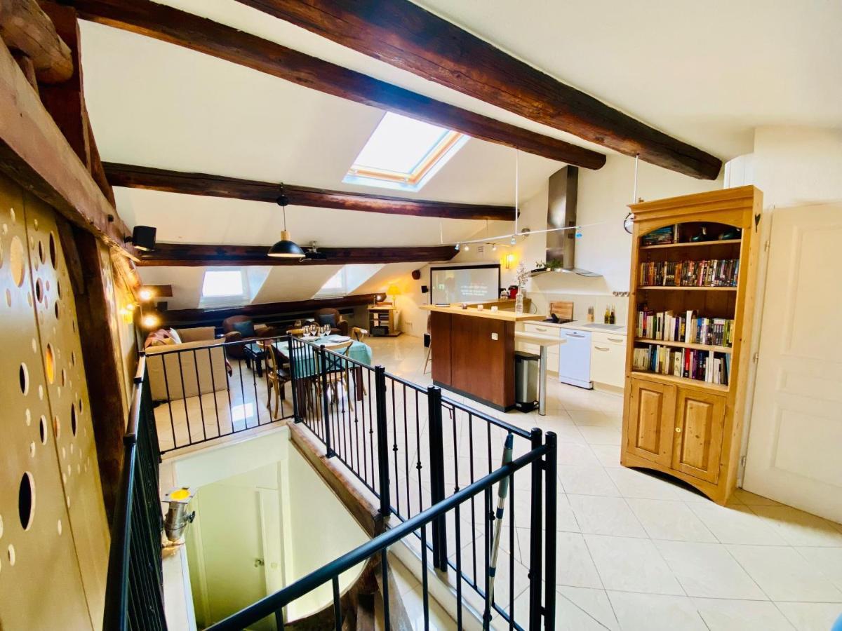 "Gigi" Superbe Loft En Plein Coeur De Sete - Terrasse Apartment Luaran gambar
