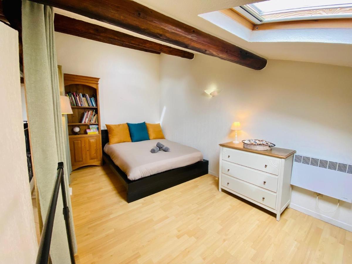 "Gigi" Superbe Loft En Plein Coeur De Sete - Terrasse Apartment Luaran gambar